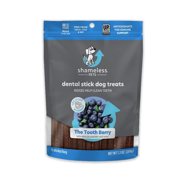 Shameless Pet Dental Sticks for Dogs