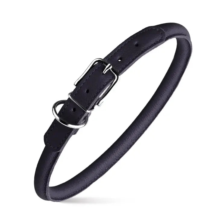 Soft Leather Round Collar