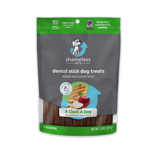 Shameless Pet Dental Sticks for Dogs