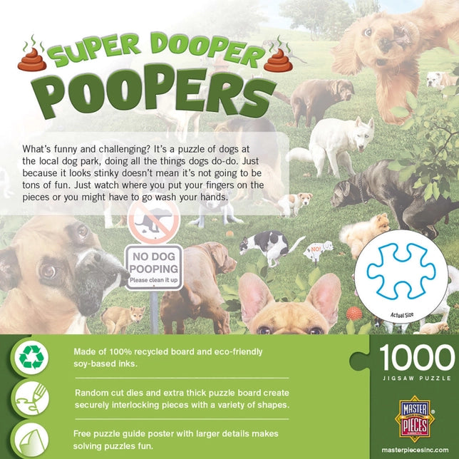 Super Dooper Poopers 1000 Piece Puzzle