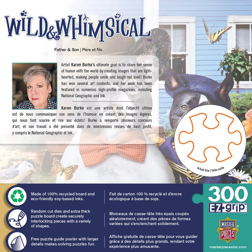 Wild & Whimsical - Father & Son 300 Piece EZ Grip Puzzle