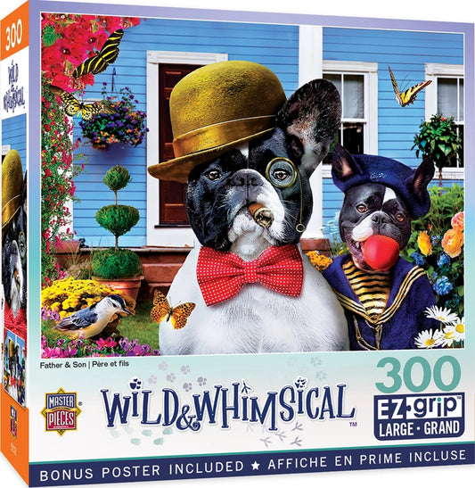Wild & Whimsical - Father & Son 300 Piece EZ Grip Puzzle